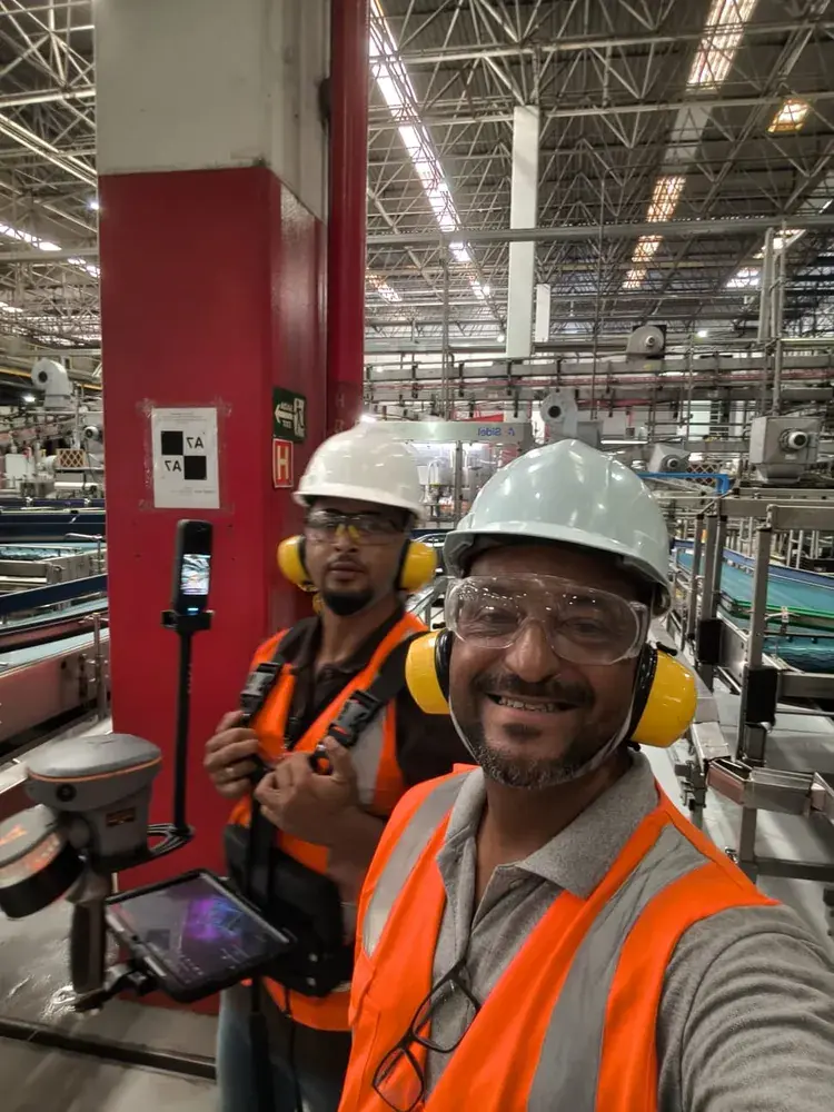 Santos Topografia em campo — registro 2