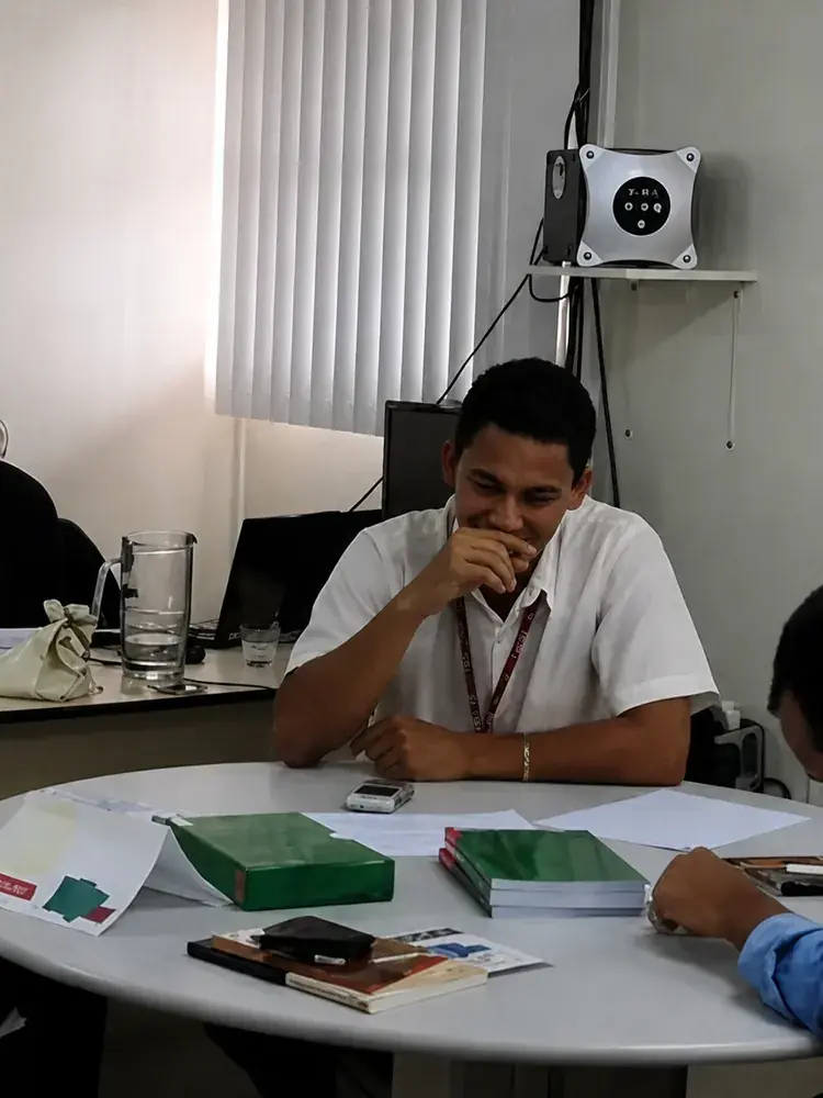 Santos Topografia em campo — registro 29