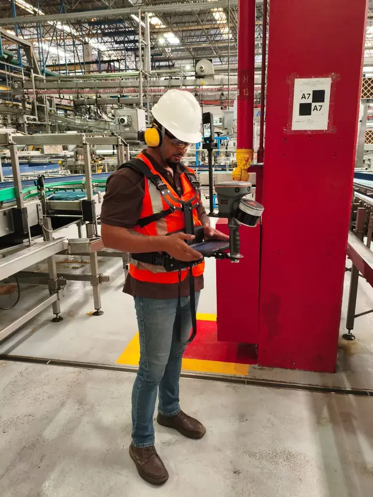 Santos Topografia em campo — registro 3