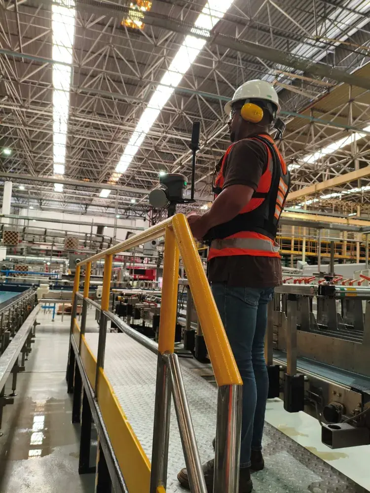 Santos Topografia em campo — registro 4